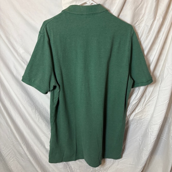 Ralph Lauren Green Polo Shirt Classic Mens 100% Cotton Shirt Green Size XL - Picture 5 of 5